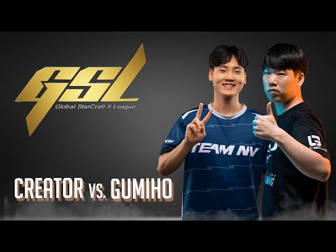 StarCraft 2 - CREATOR vs GUMIHO! - 2022 GSL S1: Qualifier