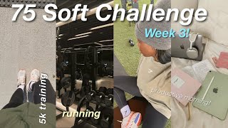 My third week of doing 75 soft challenge *2025 motivation*