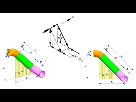 FIT UP AND INSPECTION OF ELBOWS OF ANY DEGREE WITH TWO RIGHT ANGLES