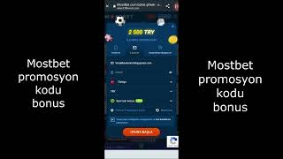 Mostbet bonusu: Kayıt ekranında promosyon kodu nereye yazılır?