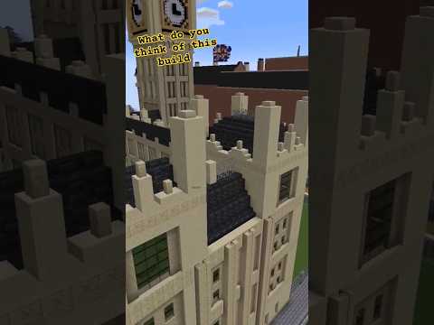 "Insane Minecraft Timelapse: Building Palace of Westminster!" #bigben