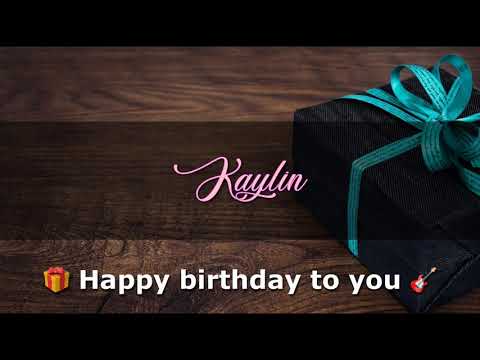 KAYLIN Angelclasico HAPPY BIRTHDAY