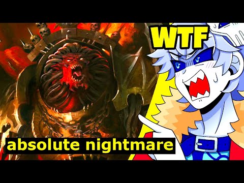 100% Blind Reaction to ANGRON Story & Warhammer 40k Lore. He BROKE Me.