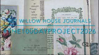 CRAFT WITH ME Adding Florals To Our Journals Day 45 | #the100dayproject DAY 45 | 894