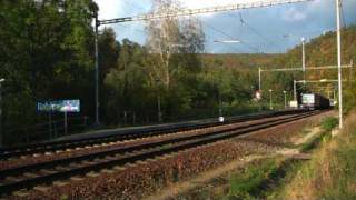 preview picture of video 'VLAKY-DIMIR: trať 260 - Babice nad Svitavou  13.10.2009'