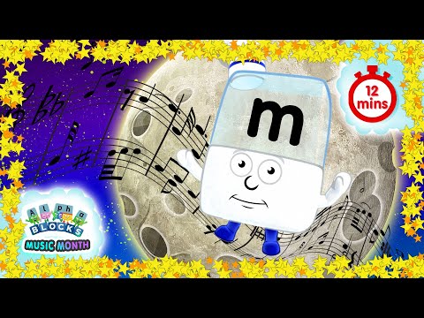 #MusicMonth Phonics - Music in Me｜Alphablocks Weekly Jukebox｜#LearningSongs (#MusicMonth Phonics - Music in Me | Alphablocks Weekly Jukebox | #LearningSongs)