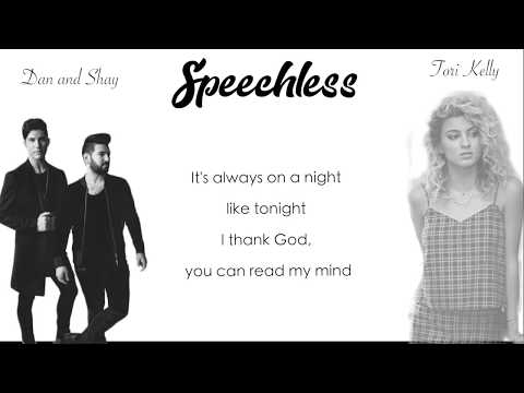 Speechless Acoustic Version Dan and Shay ft Tori Kelly Speechless Acoustic Version Dan and Shay ft Tori Kelly