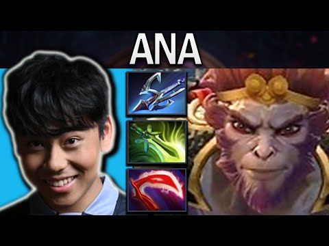 Monkey King Dota 2 Gameplay Ana with Harpoon - 22 Kills