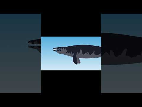 The sound that mosasaurus could've made...☠️(stick nodes animation)#jurassicworld #reptile