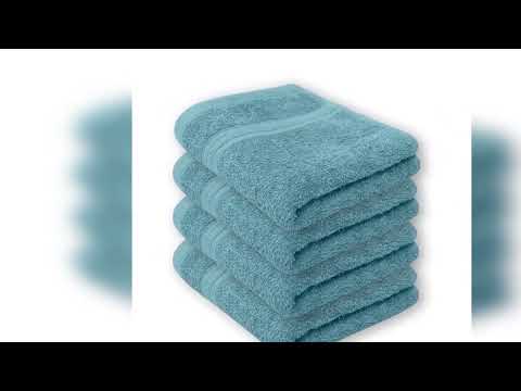 Trendbell Bamboo 600 GSM Turquoise Face Towel