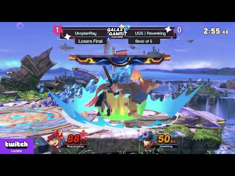 GGxC 8 - UGS  Ravenking (Ike) Vs. UtopianRay (Banjo & Kazooie) - Top 8: Losers Final