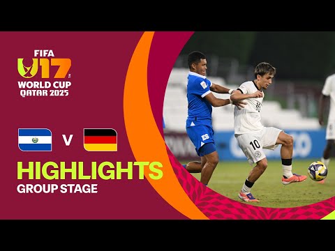 El Salvador vs Germany Highlights | FIFA U-17 World Cup Qatar 2025