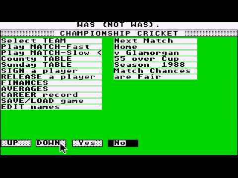 Cricket Captain Atari