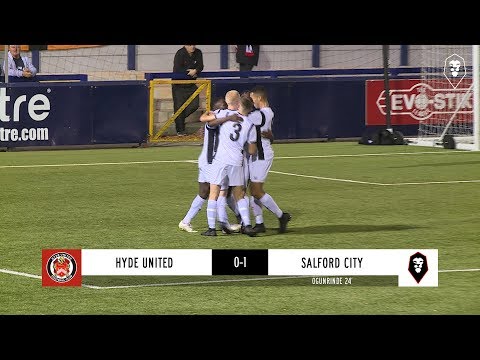 Hyde United 0-1 Salford City | FA Youth Cup 3rd Qualifying Round
