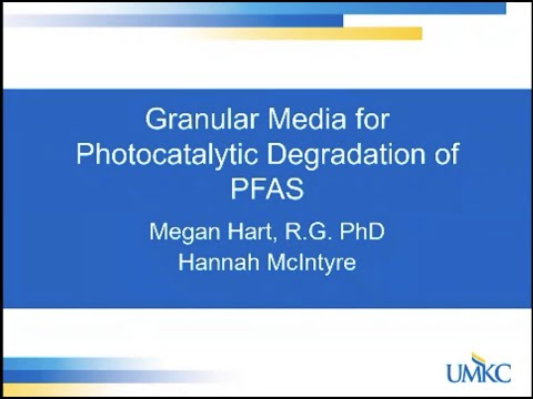 Granular Media for Photocatalytic Degradation of PFAS