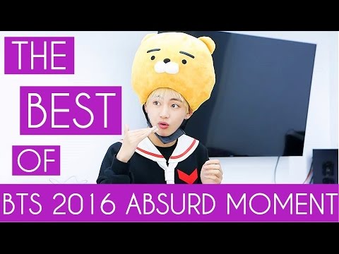 THE BEST of BTS 2016 ABSURD MOMENT - Try Not to Laugh Challenge!