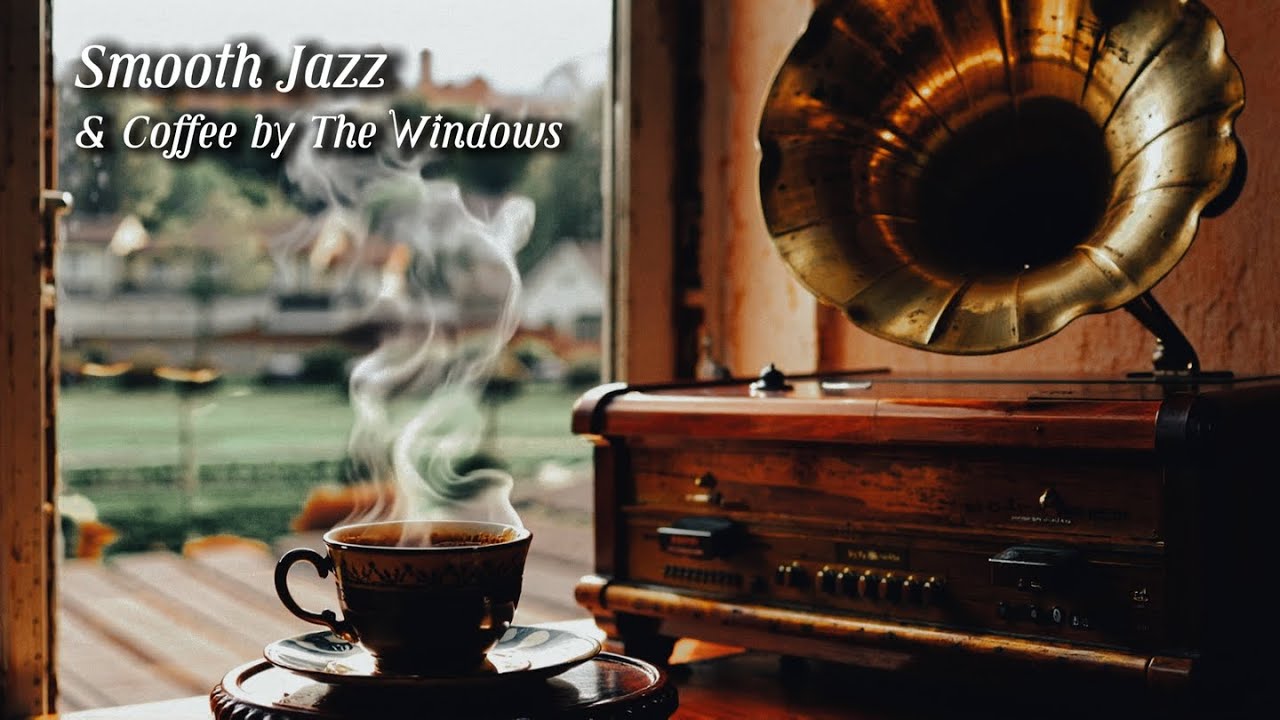 Serene Mornings: Smooth Jazz, Warm Coffee, and Scenic Window Views