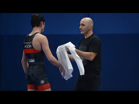 Фадзаев Марат и его тренер Вадим Лалиев 🦁 Fadzaev Marat