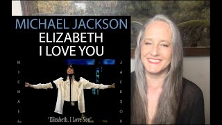 Voice Teacher Reaction to Michael Jackson -  Elizabeth, I Love You