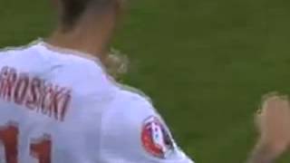 preview picture of video 'Kamil Grosicki's Goal for Poland vs Gibraltar UEFA EURO 2016'