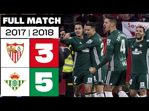Sevilla FC 3 - 5 Real Betis 2017/18 | FULL MATCH