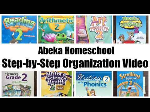 Step-by-Step Organization Video - Abeka Homeschool