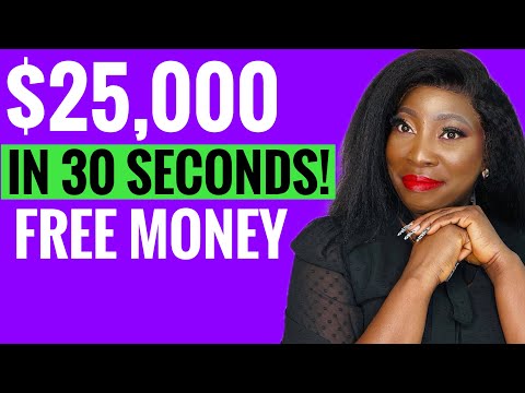 GRANT money EASY $25,000! 3 Minutes to apply! Free money not loan