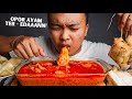 MUKBANG OPOR AYAM PEDAS BRUTAL EDISI LEBARAN