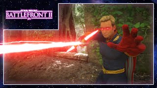 Homelander assists the Galactic Empire in an assault of Yavin 4