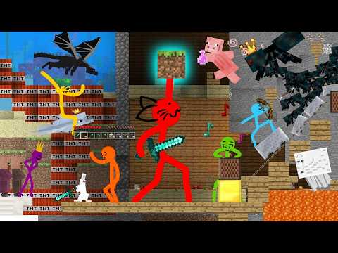 I voiced over Animation vs. Minecraft Shorts Season 1 - All Episodes (1-14)