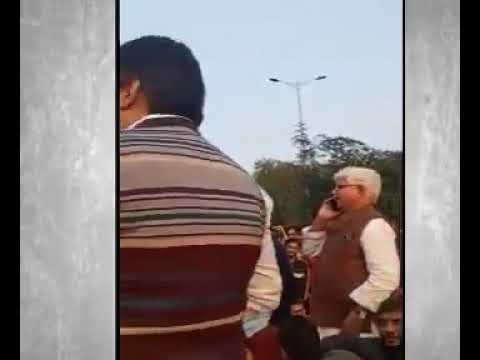 आम आदमी पार्टी के विधायक का दंगे भड़काने वाला बयान किसी को नजर नहीं आता ?