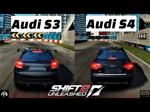 THE 2008 AUDI S3 VS THE 2009 AUDI S4 | SHIFT 2 UNLEASHED™ REMASTERED IN 2023