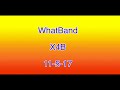 WhatBand X4B 11-5-17