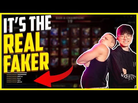 Tyler1 Meets Faker In NA Solo Queue!!