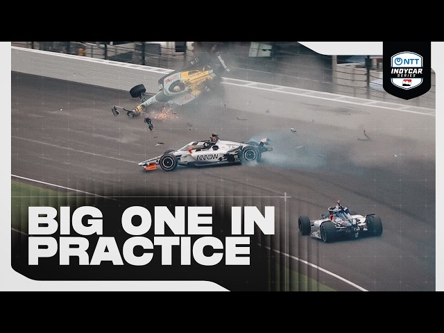 Multiple Cars Crash in Indy 500 Practice | 2026 INDYCAR SDDEFAULT Thumbnail