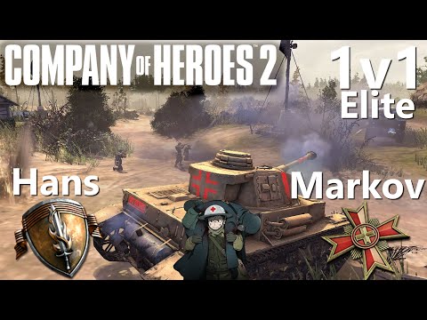 CoH2: Hans (US) vs Markov (OST) Elite 1v1