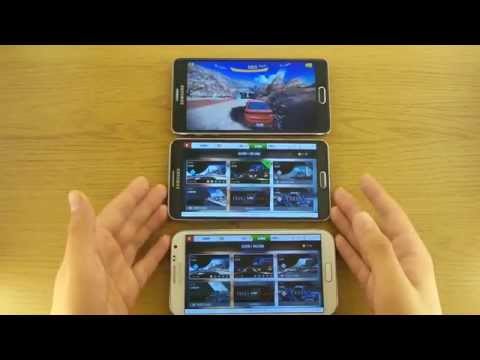 Asphalt 8 - Note 4 vs. Note 3 vs. Note 2 - HD Gameplay Review