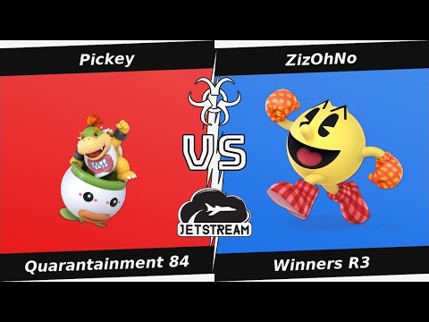 Quarantainment 84 Winners R3 - Pickey (Bowser Jr) Vs ZizOhNo (Pac Man) - SSBU