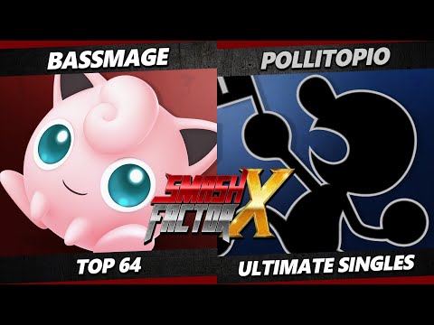 Smash Factor X - BassMage (Jigglypuff) Vs. Pollitopio (Game & Watch) Smash Ultimate - SSBU