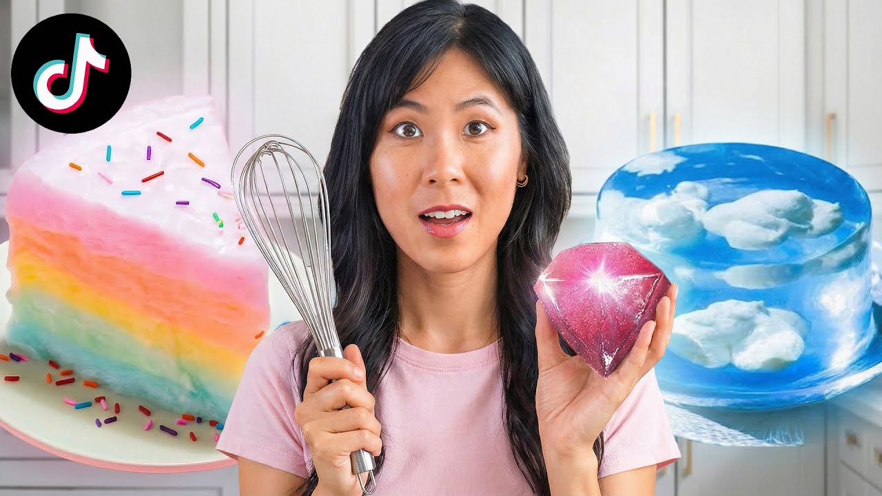 I Tested the MOST SATISFYING TikTok DESSERT Recipes 🍰