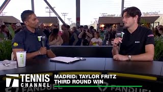Taylor Fritz Shares What He Loves at Chipotle | 2024 Madrid Third Round