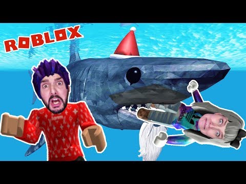 Roblox: RIESEN HAI VERFOLGT UNS & WILL UNS FRESSEN! NINA + KAAN SPIELEN SHARKBITE! Deutsch