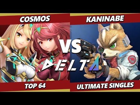 Delta 4 - Cosmos (Pyra Mythra) Vs. Kaninabe (Fox) Smash Ultimate - SSBU