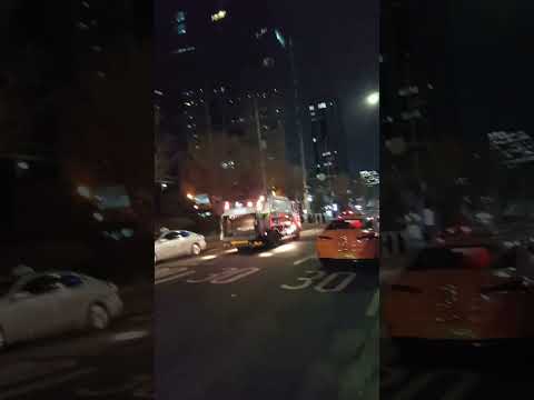 Garbage truck made to stalk me by Korean police 2023 0222 21:05