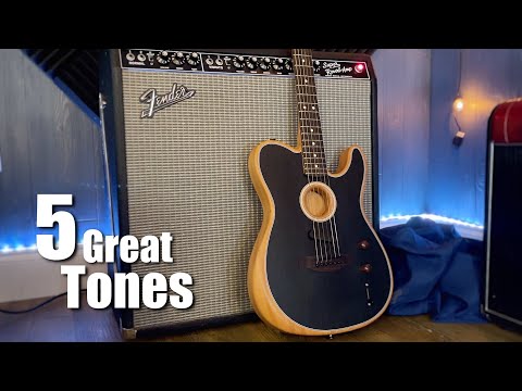 5 Great Fender Acoustasonic Player Telecaster Tones