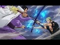Zoro vs Admiral Fujitora Vs Mihawk || One Piece Stampede