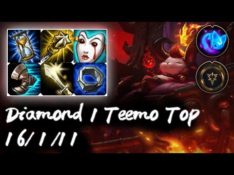Diamond 1 Teemo Top vs Rumble | Korea High Elo Replays