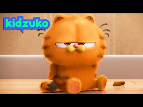😻 BEST Garfield Moments You NEED to See! 🌟 | The Garfield Movie | Funny Compilation | @Kidzuko