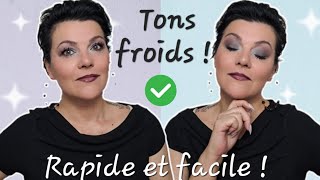 Les tons froids mal aimés ? Maquillage facile et rapide #hudabeauty #grwm