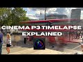 How to create an incredible TIMELAPSE in CINEMA P3 PRO CAMERA